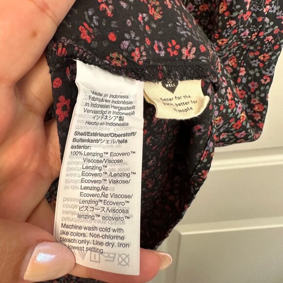 Madewell Easy Midi Dress in Fieldwalk Floral XXS - Picture 11 of 12